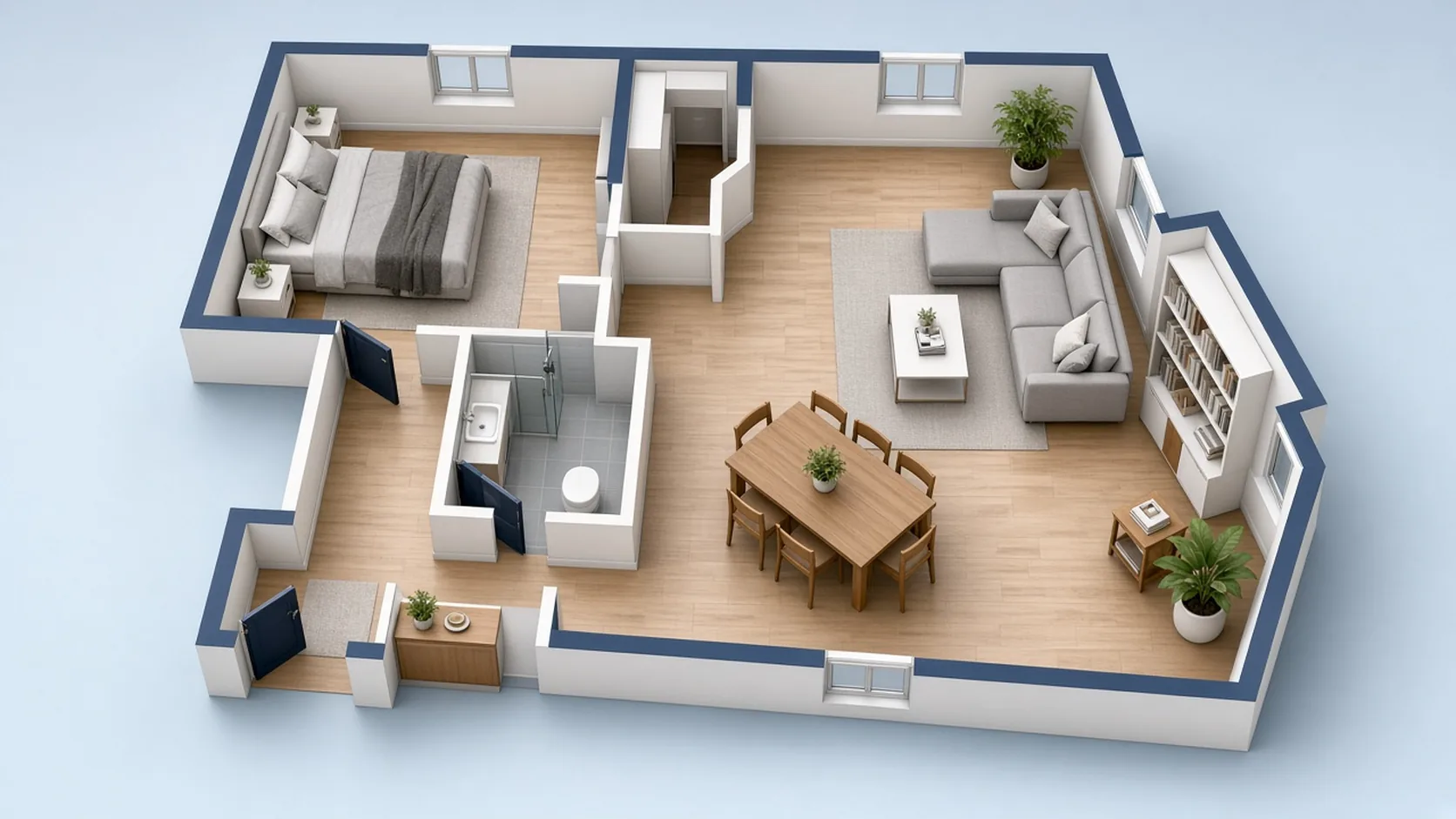 Add Walls and Furniture