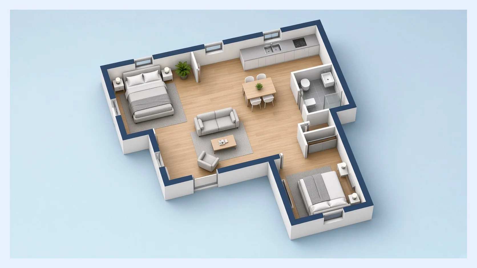 Odd-Shaped or Non-Standard Rooms