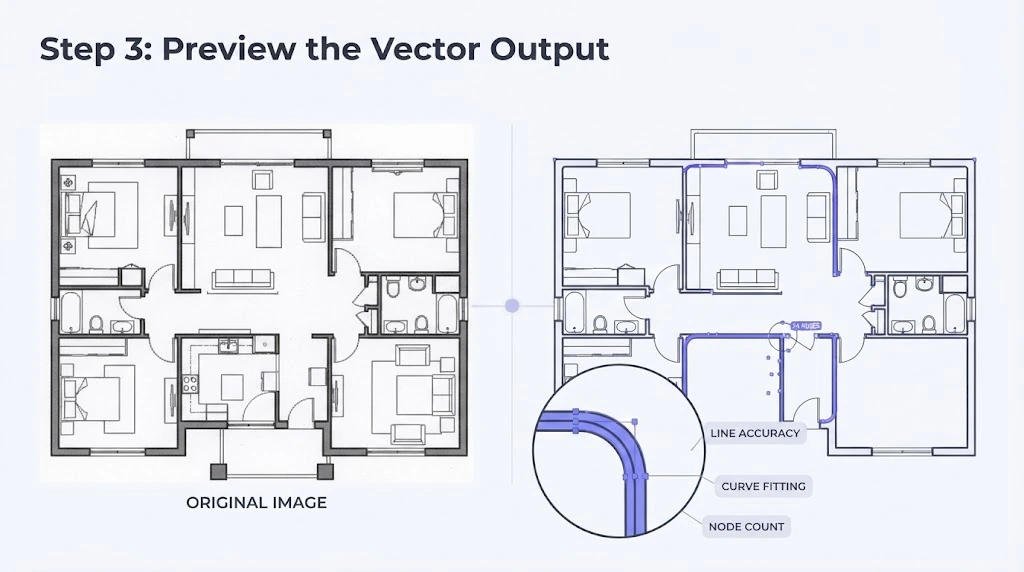 Step 3: Preview the Vector Output