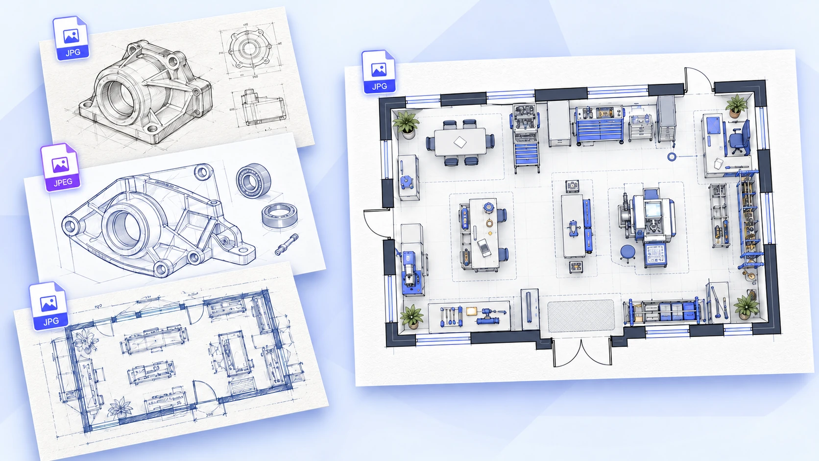 JPG technical drawing prepared for upload