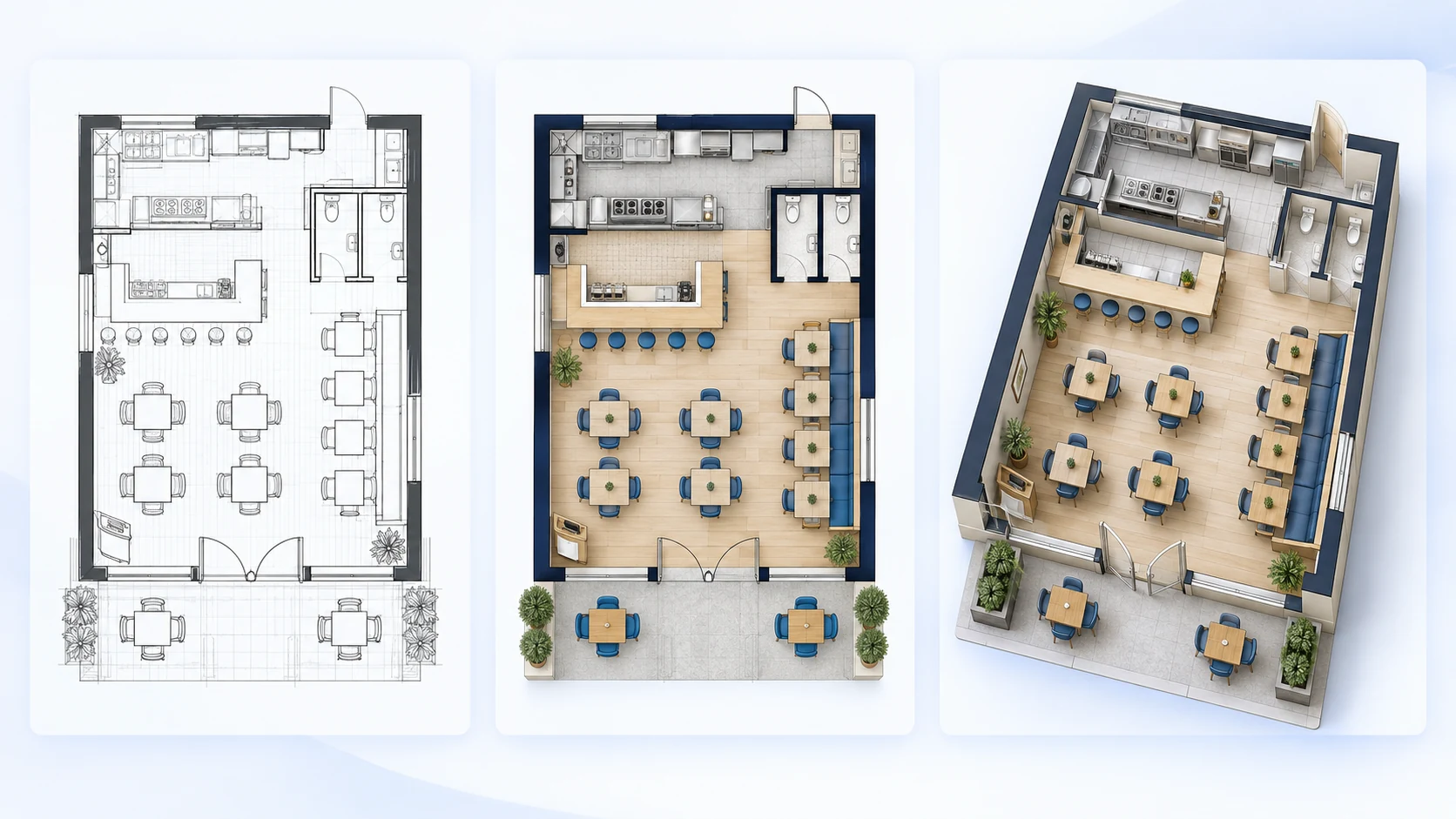 Compare Visual Styles and Plan Versions