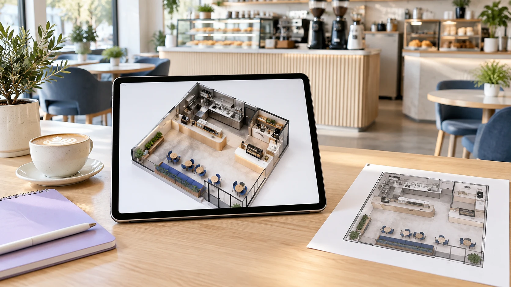 Plan a Cafe or Quick-Service Space